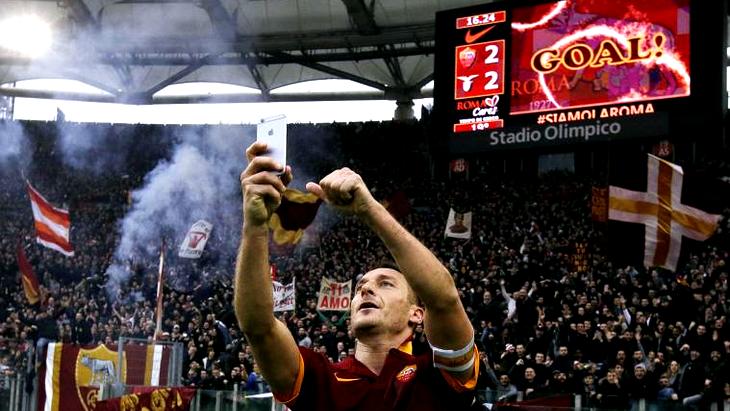 Селфи во время игры. Такого мы еще не видели