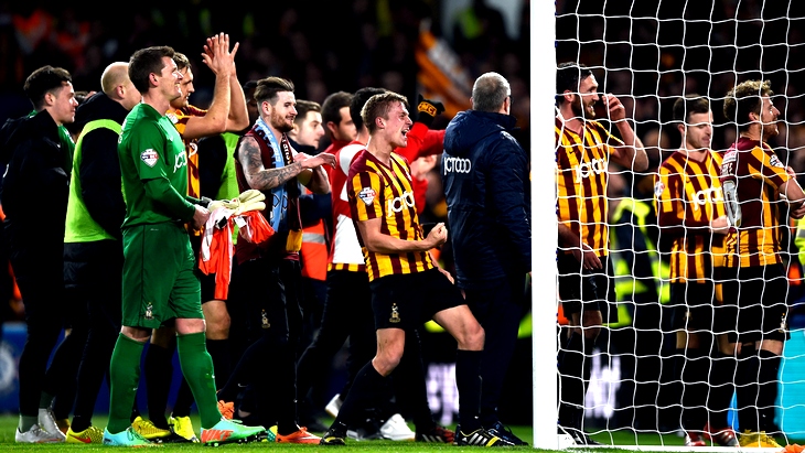 «Брэдфорд» выбил «Челси» из Кубка Англии