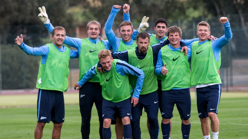 Футболисты «Зенита»