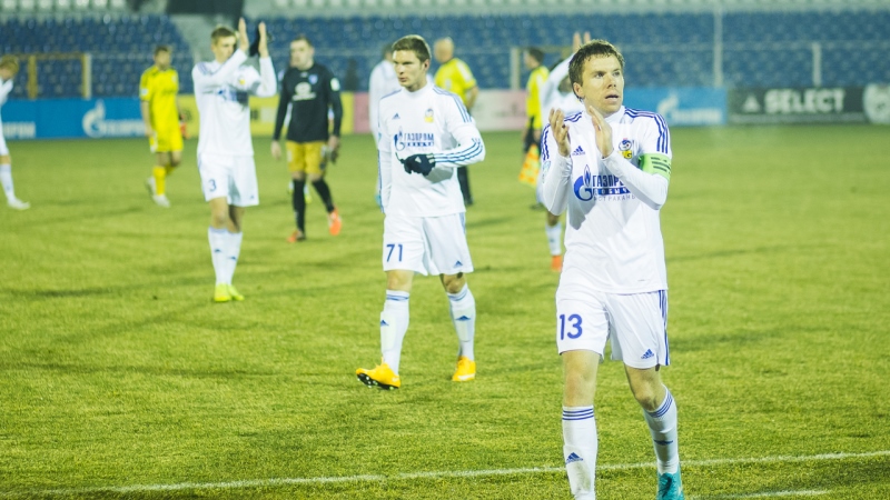 Футболисты «Волгаря»