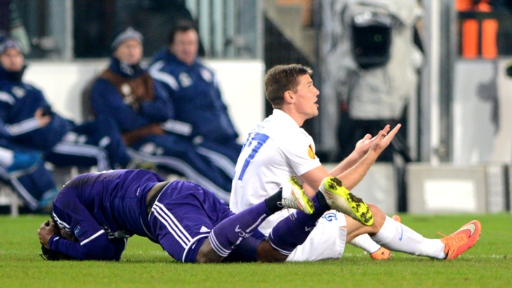 «Динамо» добилось ничьей в Брюсселе 