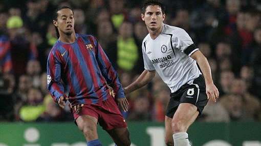 Роналдиньо и Фрэнк Лэмпард