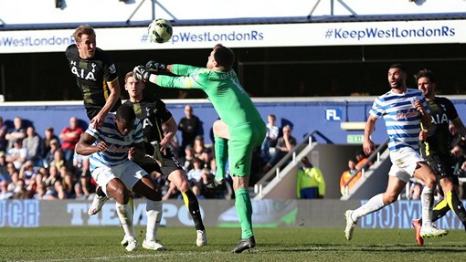 Гарри Кейн открыл счет ударом головой