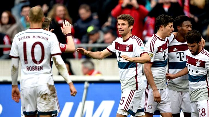 «Бавария» выиграла у «Ганновера» 