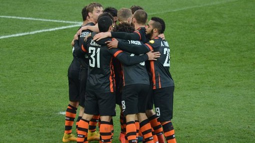 Футболисты «Шахтера»