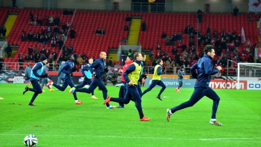 Футболисты «Мордовии»