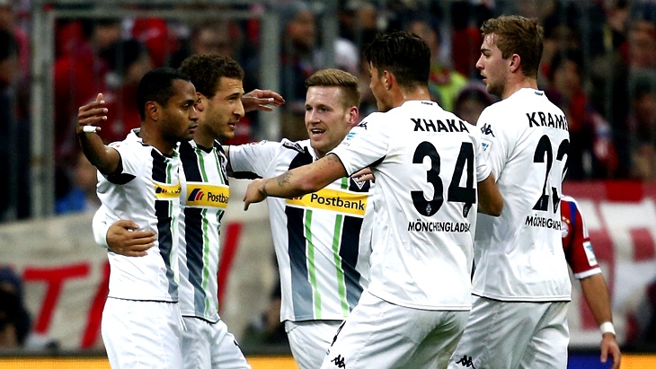 «Боруссия» из Менхенгладбаха выиграла у «Баварии» 
