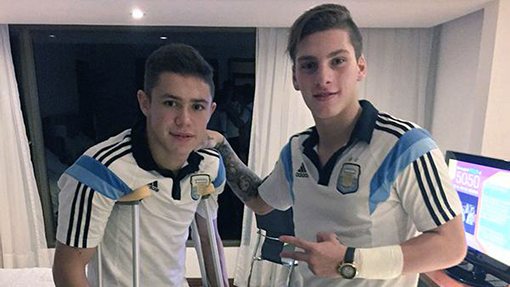 Томас Конечный с партнером по команде