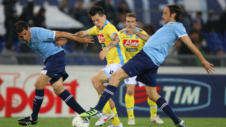 «Наполи» и «Лацио» ждет битва за путевку в финал Кубка Италии