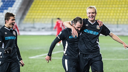 Футболисты «Тюмени»