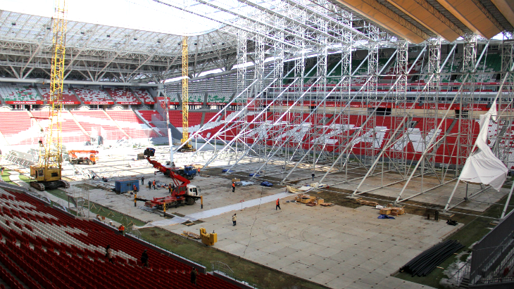 Реконструкция «Казань Арены»