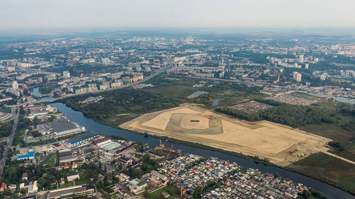 Место под арену «Балтика»