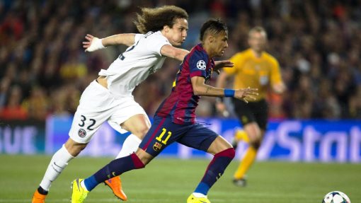 Неймар против Давида Луиса