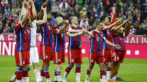 Футболисты «Баварии»