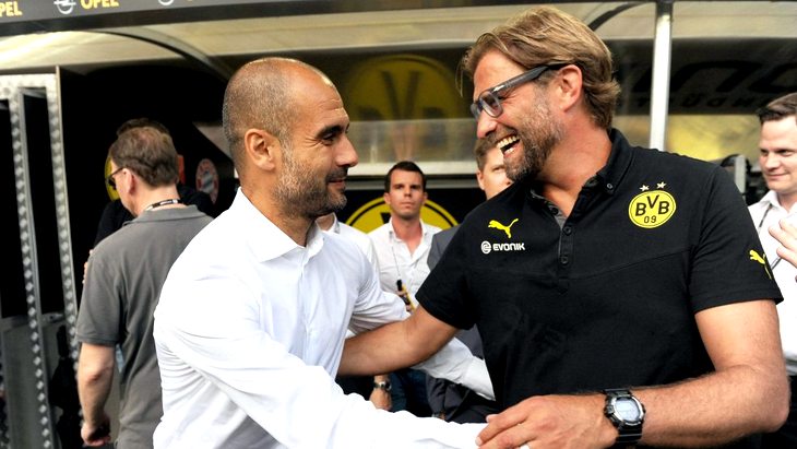 Хосеп Гвардиола и Юрген Клопп