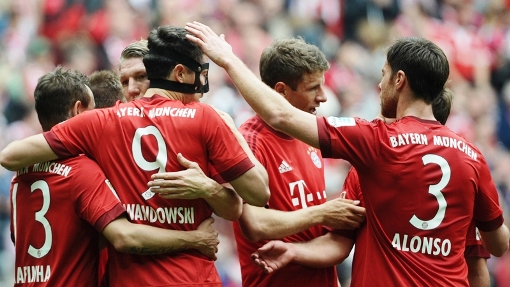 Футболисты «Баварии»