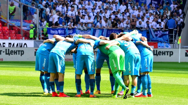 «Зенит» завоевал пятое чемпионство