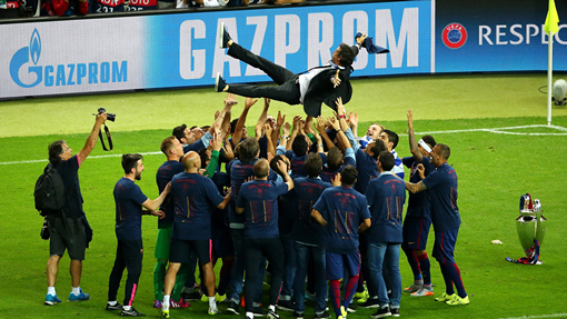 Луис Энрике в полете