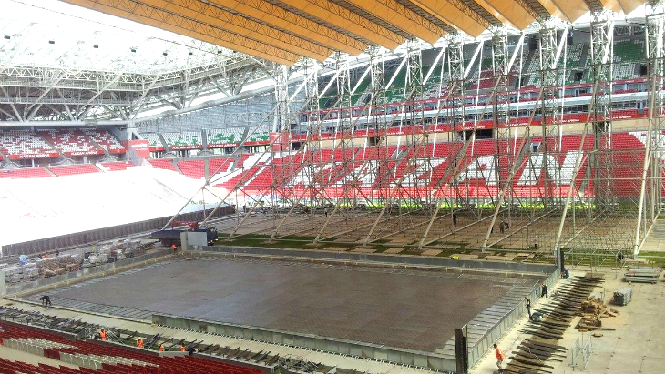 Реконструкция «Казань Арены»