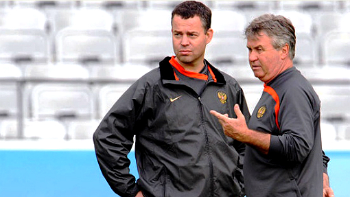 Раймонд Верхейен и Гус Хиддинк