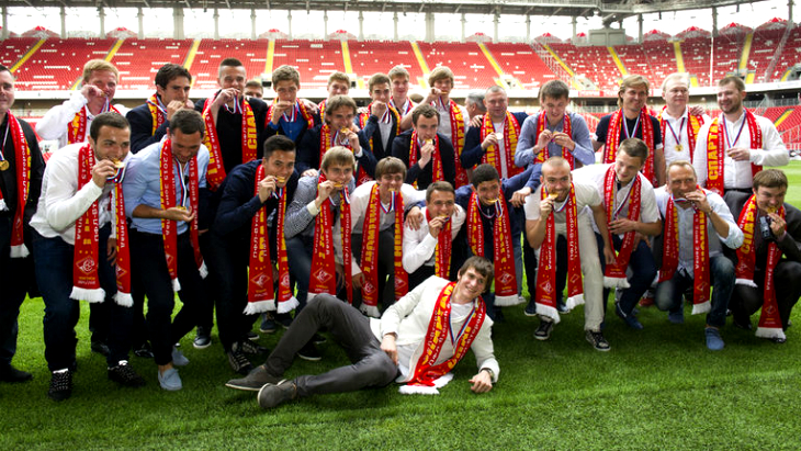 «Спартак-2» празднует выход в ФНЛ