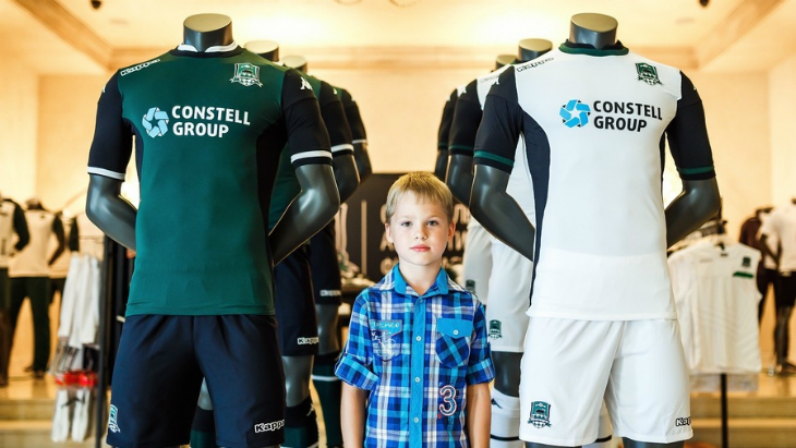 Домашний и гостевой комплекты формы «Краснодара»