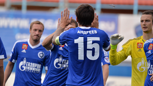 Футболисты «Газовика»