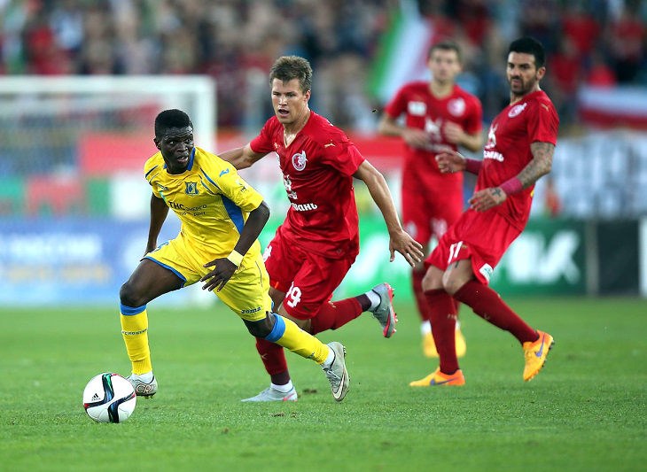 Эпизод матча «Рубин» — «Ростов»