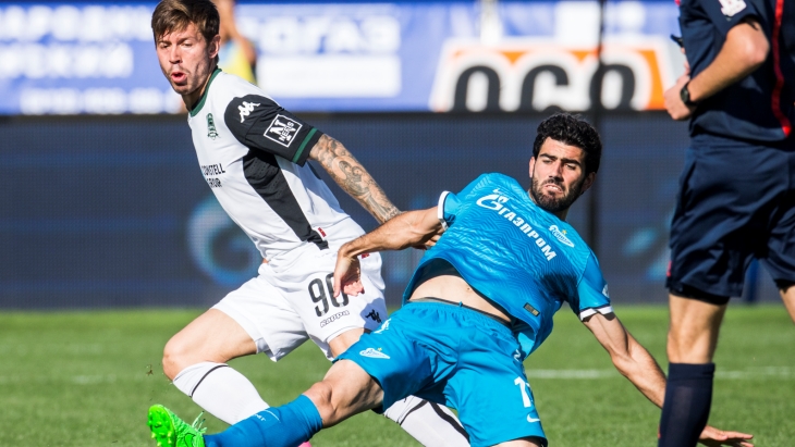 «Краснодар» впервые победил на «Петровском»