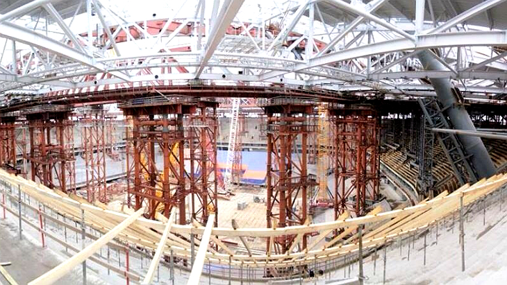 Внутри «Зенит-Арены»