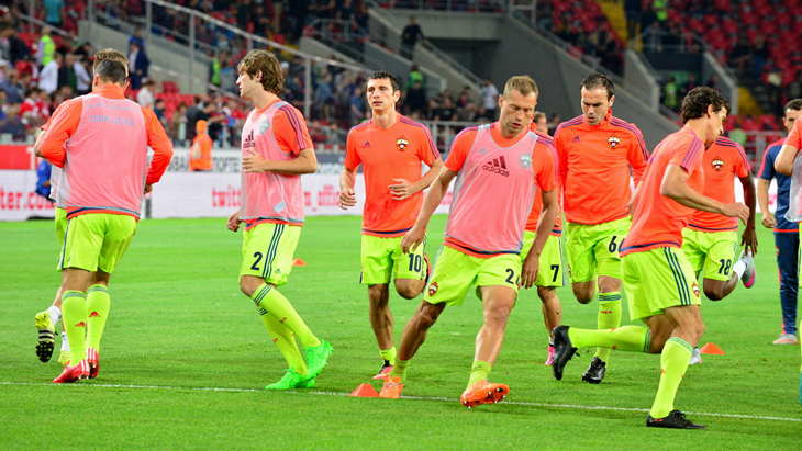 Футболисты ЦСКА