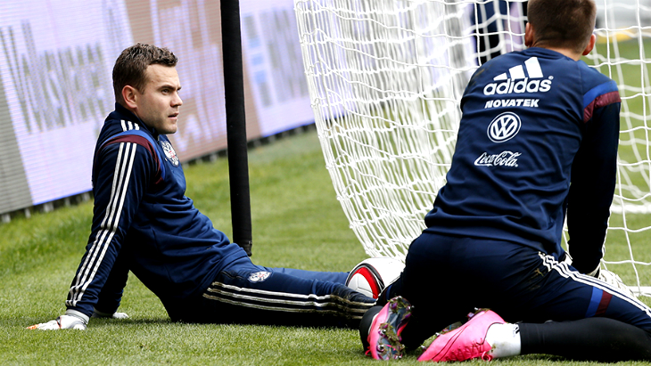 Сборная России расслаблена