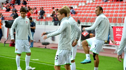 Футболисты «Уфы»