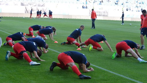 Футболисты «Мордовии»