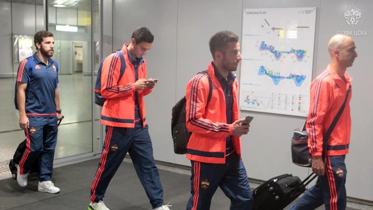 ЦСКА вылетел в Германию в воскресенье