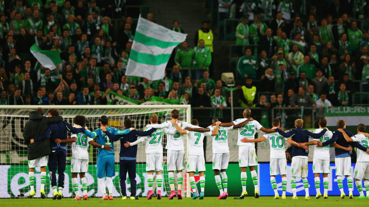 «Вольфсбург» празднует победу