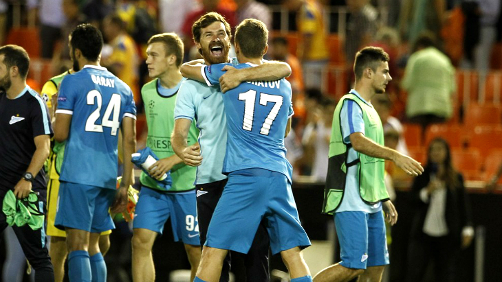 «Зенит» празднует победу