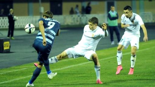 Фрагмент матча в Полтаве