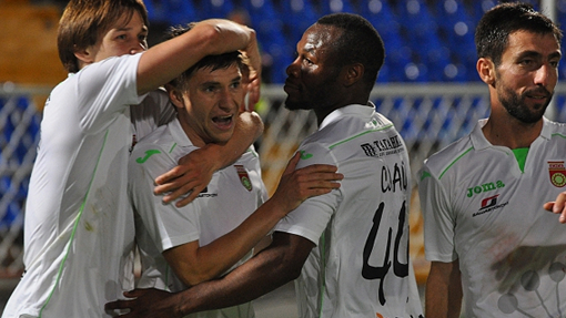 Футболисты «Уфы»