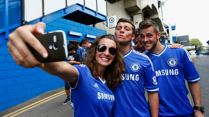 Футбольное селфи