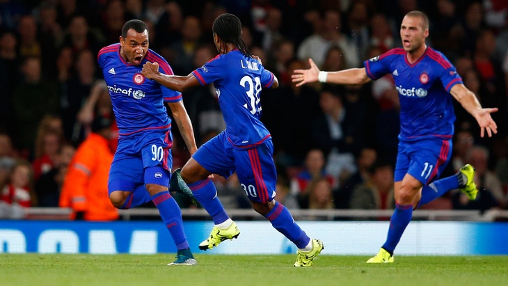 «Олимпиакос» оказался сильнее «Арсенала» 