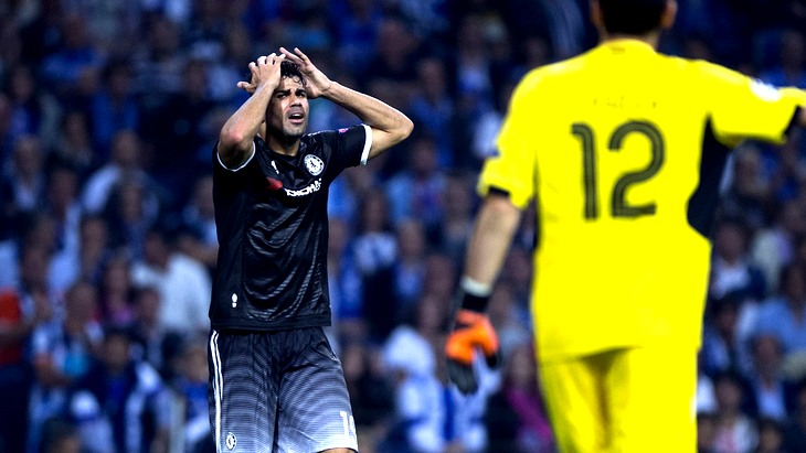 Диего Коста не спас «Челси» от поражения в матче с «Порту»