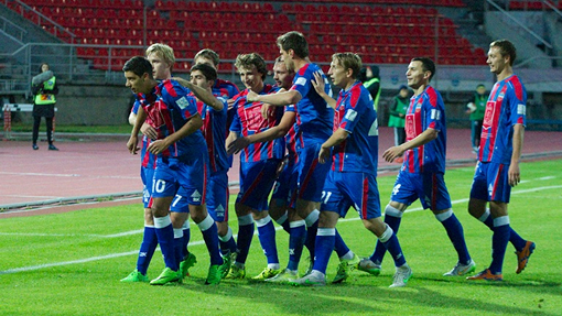 Футболисты «Енисея»