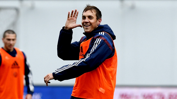 В двух предыдущих матчах за сборную России Артем Дзюба забил пять голов