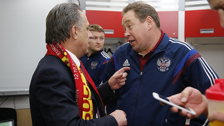 Виталий Мутко и Леонид Слуцкий