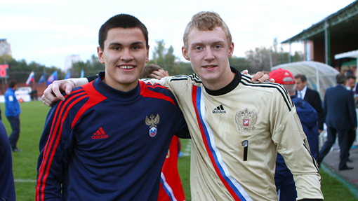 Иван Злобин (слева)