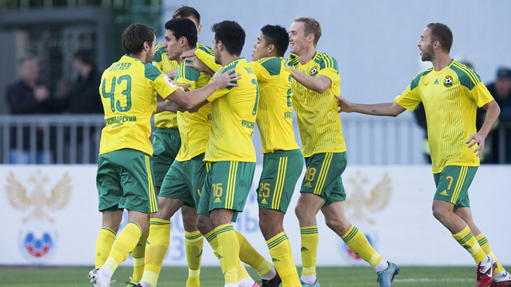 Радость футболистов «Кубани»