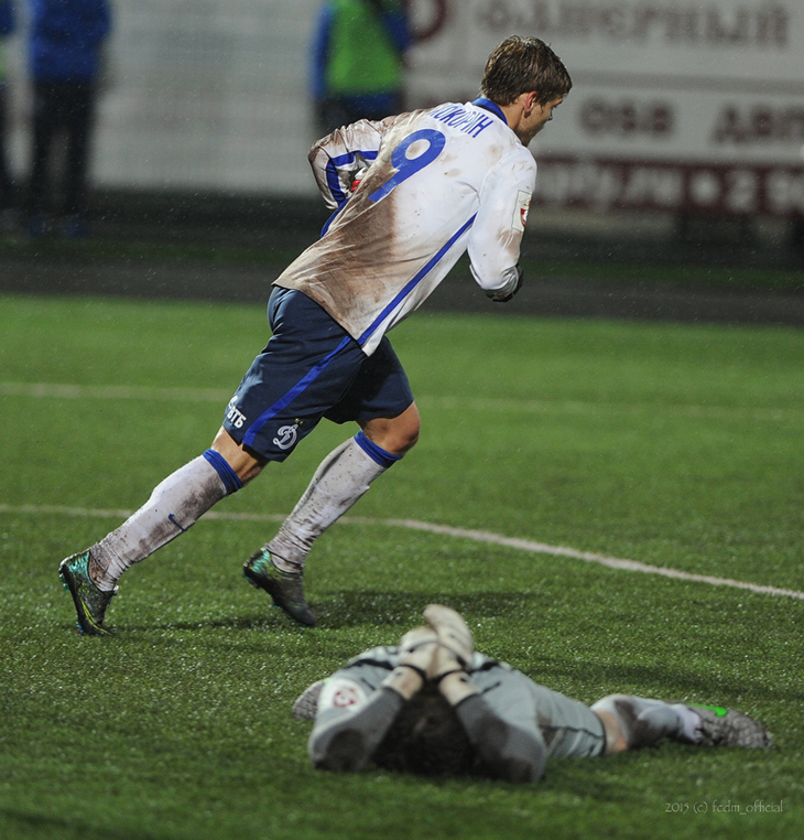 Александр Кокорин сравнял счет на последних минутах