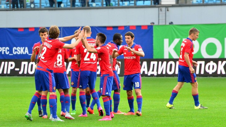 Футболисты ЦСКА