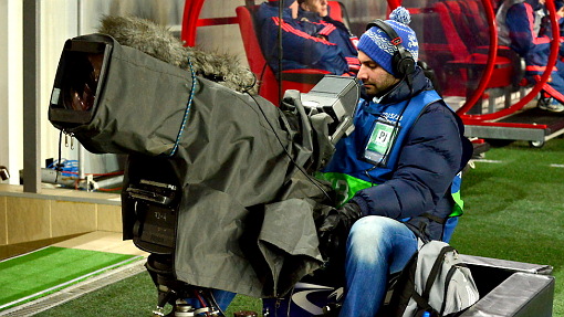 HD-камера на матче в Химках